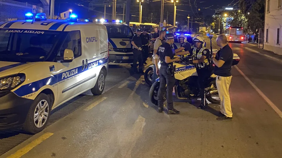 i controlli della polizia locale di Riccione