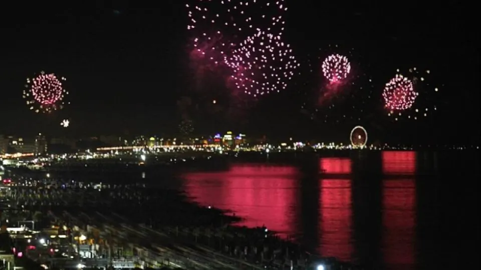 i fuochi della Notte Rosa