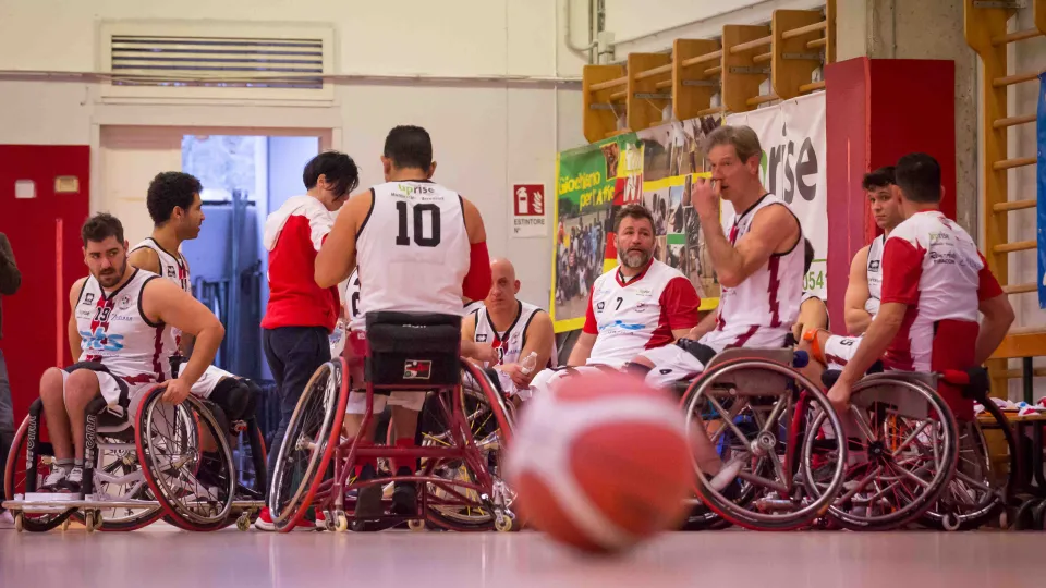 I giocatori di Riviera Basket Rimini