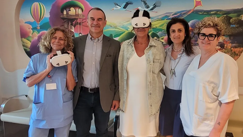 I nuovi Tommi e Maya, visori di realtà virtuale