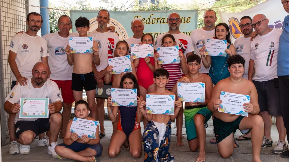 I partecipanti al corso