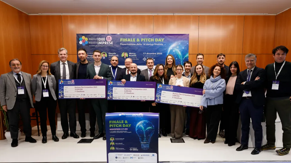i primi tre progetti premiati a Nuove Idee Nuove Imprese 2025