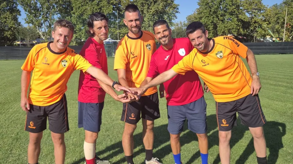 I responsabili dei settori giovanili di Asar e San Lorenzo