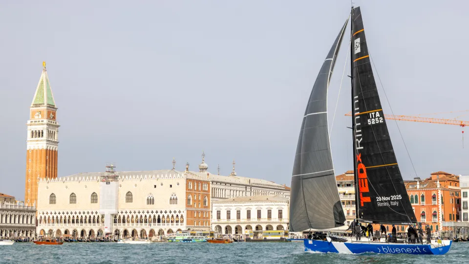Il Bluenext Sailing Team a Venezia