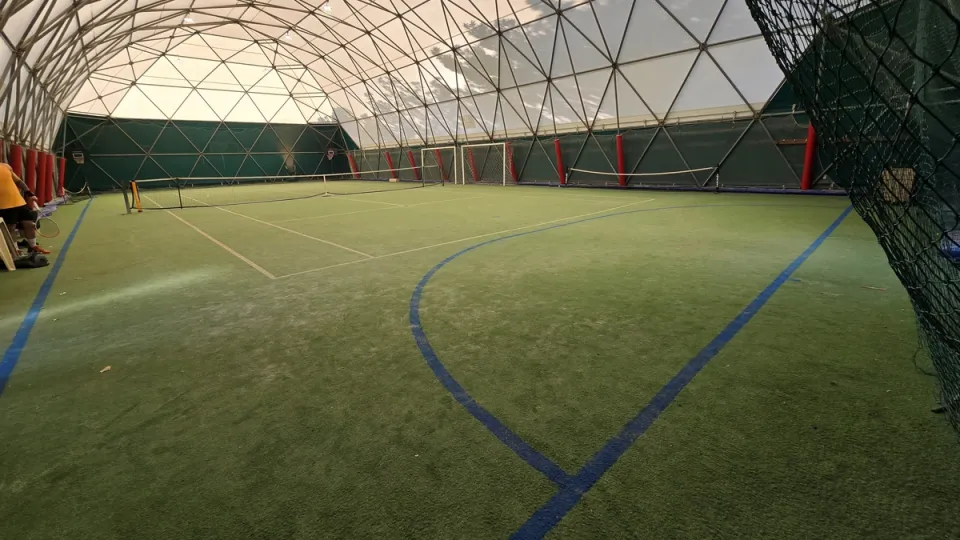 il campo da calcetto