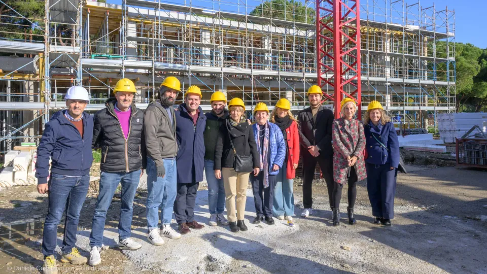 il cantiere dell'ex Mattatoio