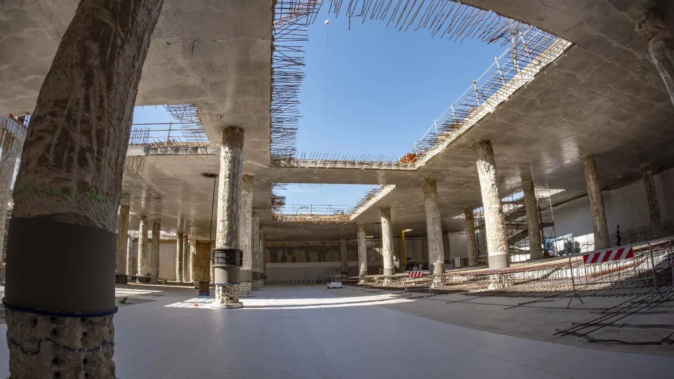 il cantiere di Piazza Marvelli