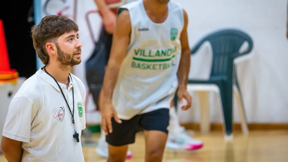 Il coach dei Villanova Tigers, Giacomo Ravello