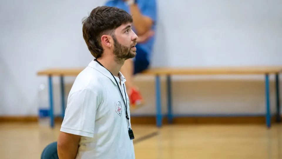 Il coach dei Villanova Tigers, Giacomo Ravello