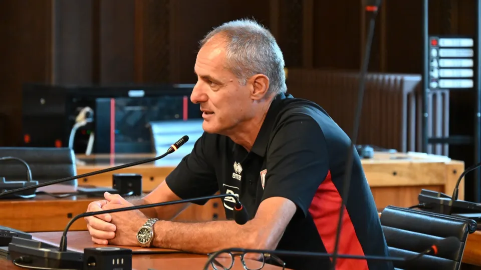 Il coach della Dole Basket Rimini, Sandro Dell'Agnello (Foto @Comune di Ravenna)