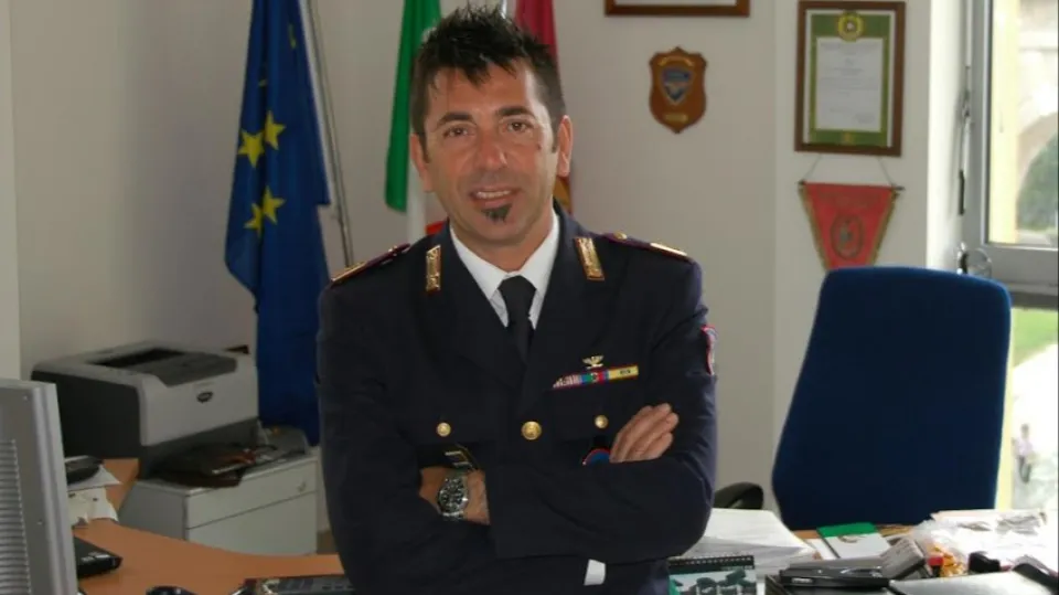 il comandante Papagni