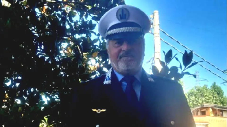 il comandante Silvagni