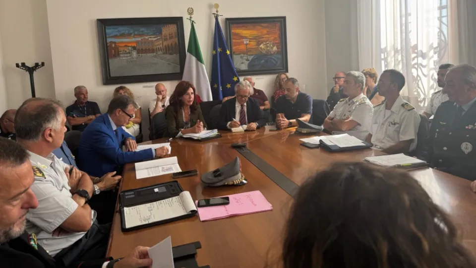 il comitato per l'ordine e la sicurezza pubblica in Prefettura