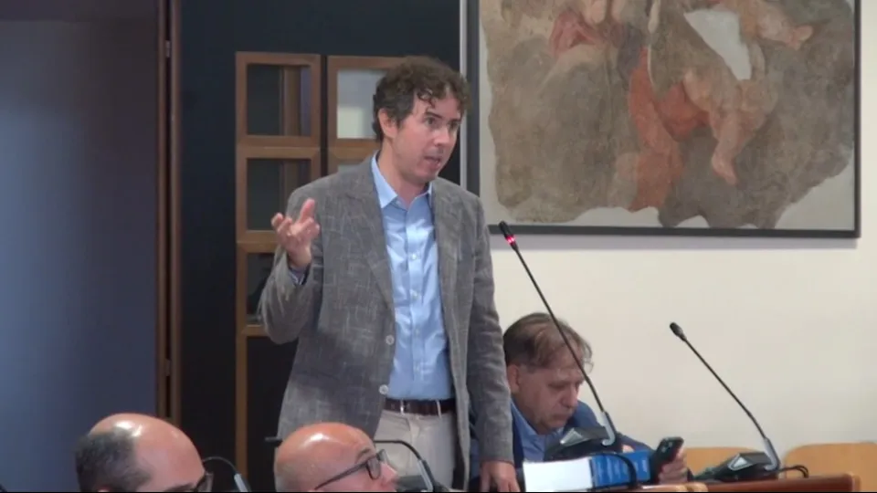 Il consigliere comunale di FdI Carlo Rufo Spina
