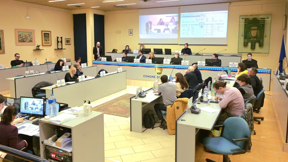 il consiglio comunale di Riccione