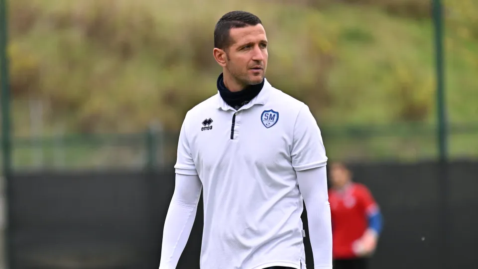 Il CT della Nazionale Under 19 di San Marino, Roberto Di Maio (@FSGC)