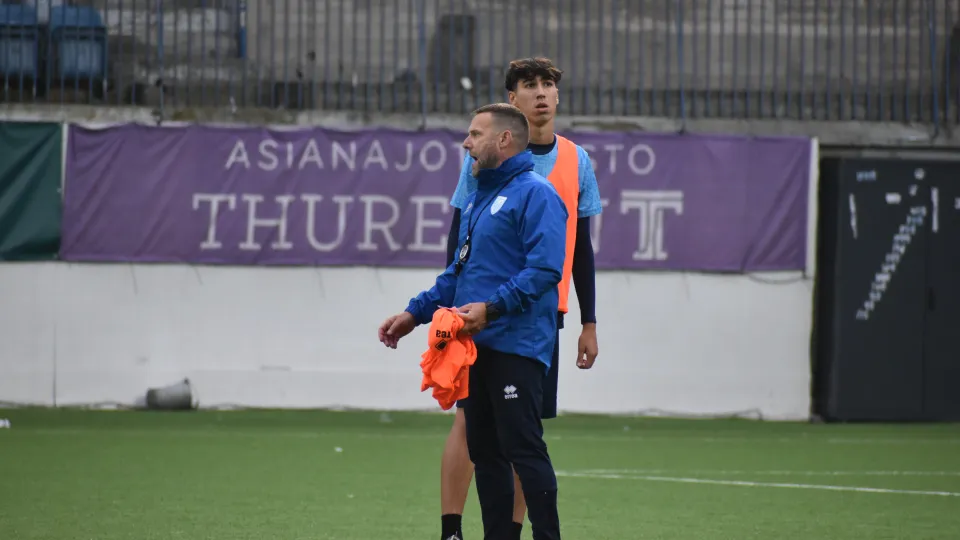 Il CT della Nazionale Under 21 di San Marino, Matteo Cecchetti (©FSGC)