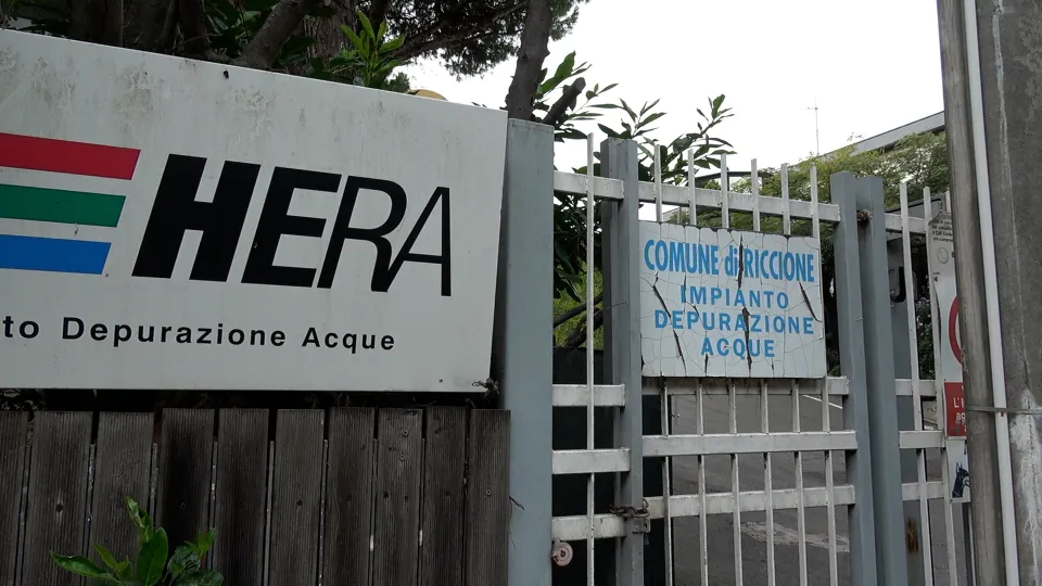 il depuratore di Riccione