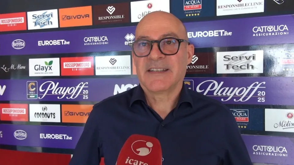 Il DS del Rimini F.C., Antonio Di Battista