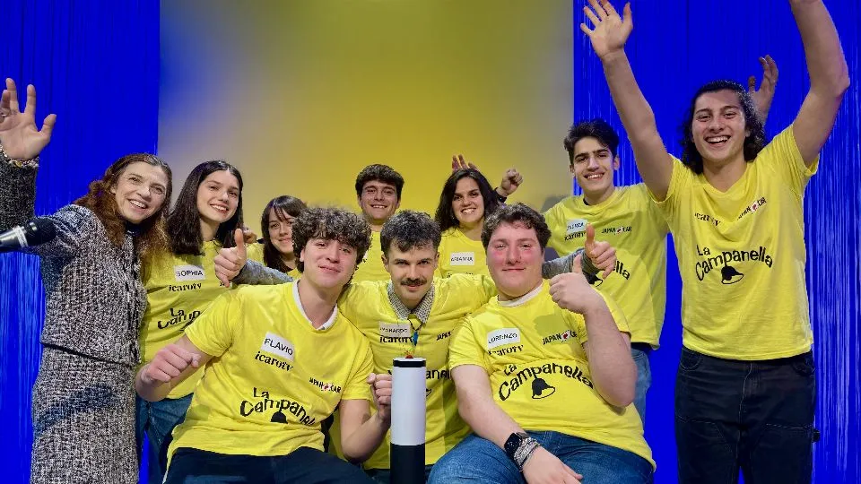 La squadra del Liceo “Giulio Cesare-Manara Valgimigli”