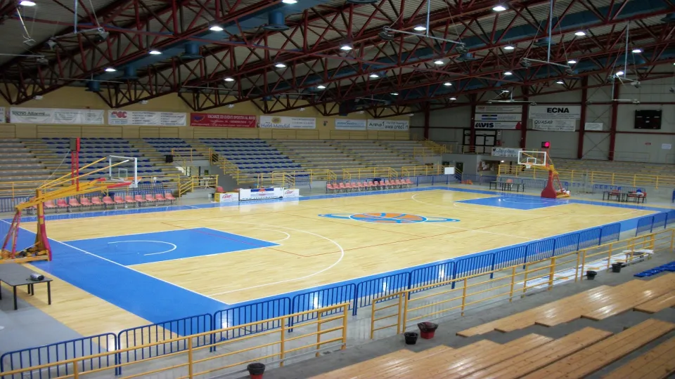 il palasport di Cervia