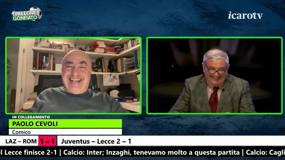 Paolo Cevoli ospite del Pallone Gonfiato
