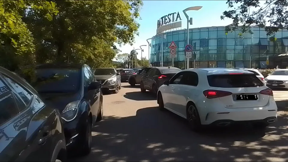 il parcheggio dei Malatesta