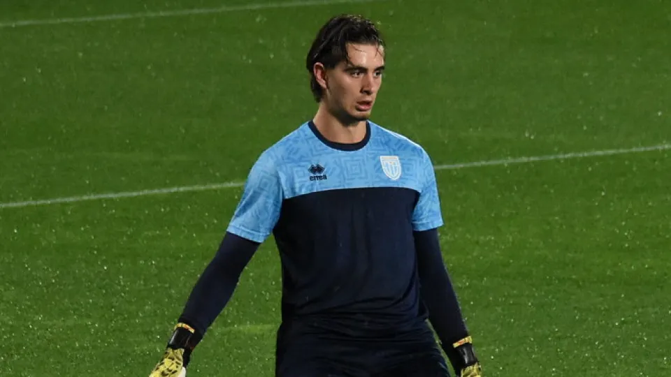 Il portiere della Nazionale di San Marino U21 Jacopo Casadei (©FSGC)