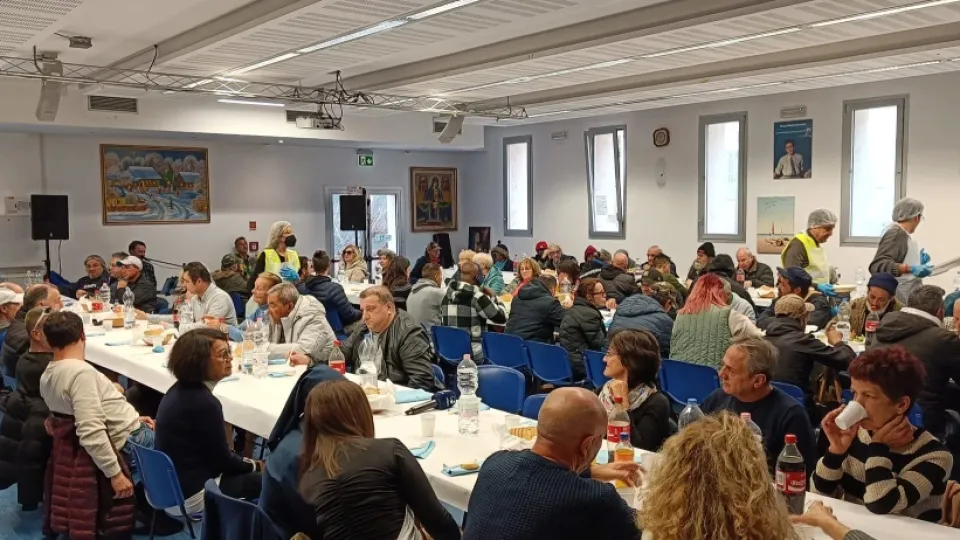 Il pranzo in Via Madonna della Scala