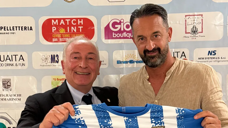 Il presidente Fabrizio Selva ed il direttore sportivo Luca Bollini