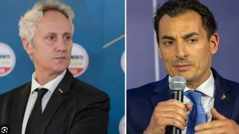 il senatore Croatti e il deputato Morrone