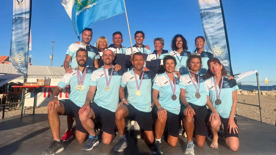 Il team sammarinese a Mandelieu