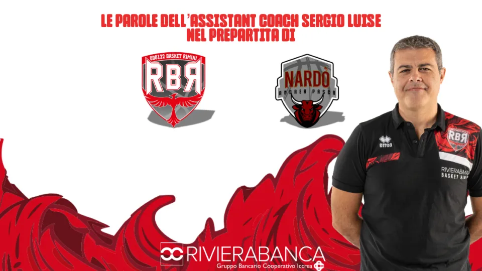 Il viceallenatore di RBR, Sergio Luise