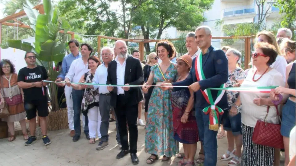 inaugurazione giardino bimby