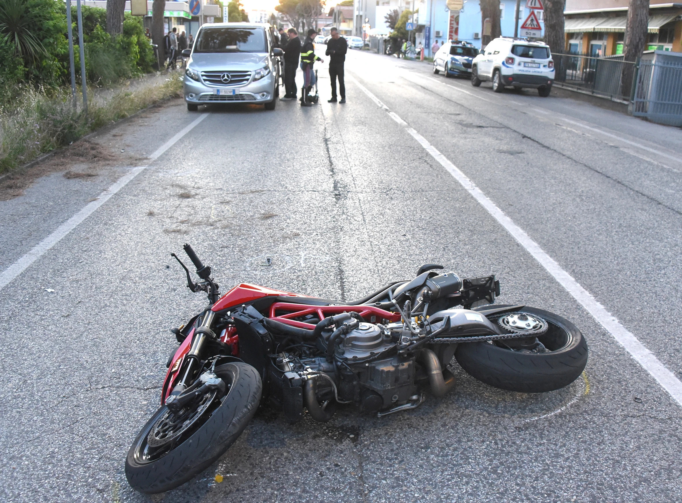 Incidente mortale sulla SS16 in zona Fontanelle a Riccione