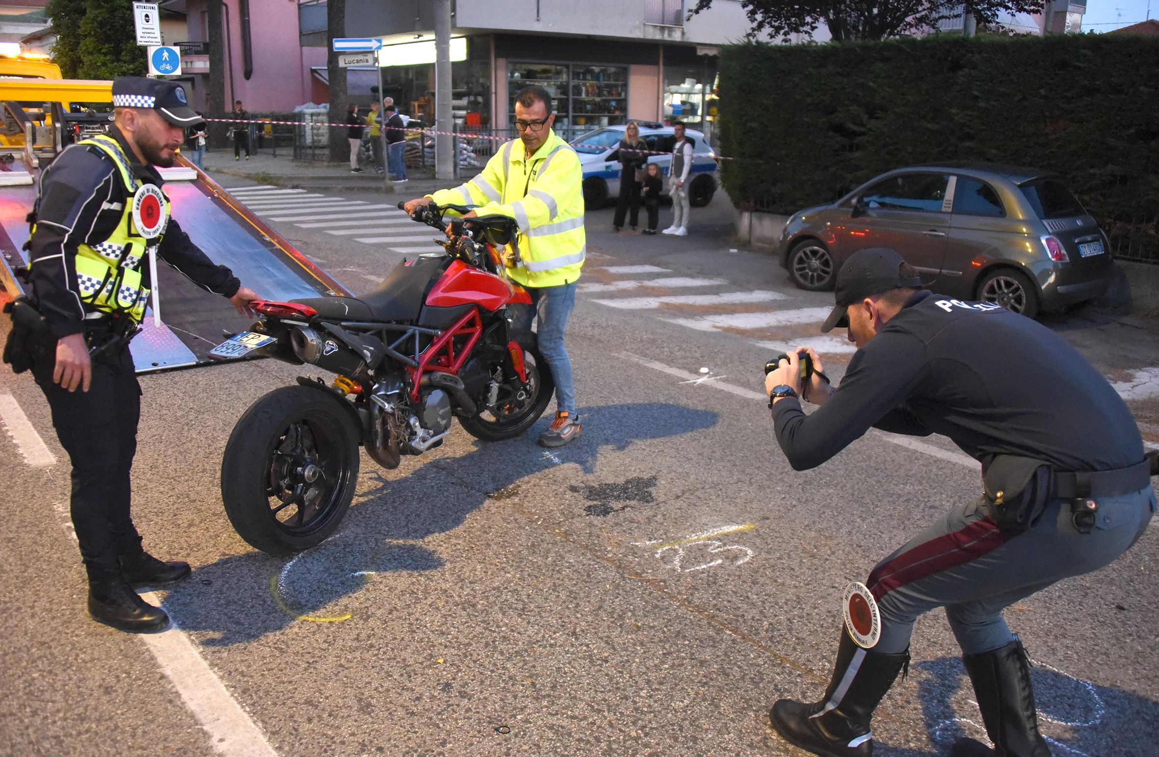 Incidente mortale sulla SS16 in zona Fontanelle a Riccione