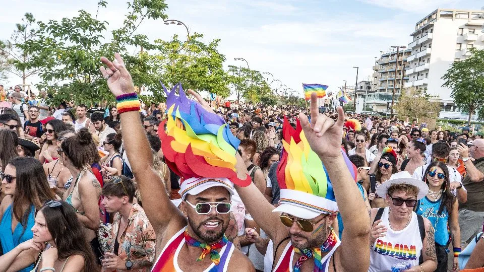 la parata della Rimini Summer Pride (foto Riccardo Gallini)
