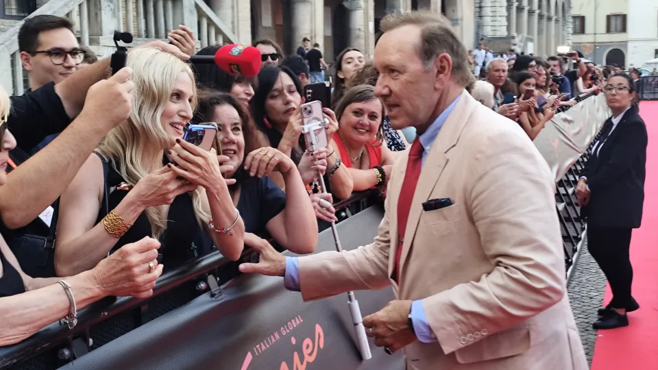 Kevin Spacey sul Red Carpet di IGSF