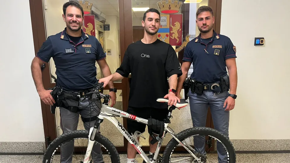 la bici restituita