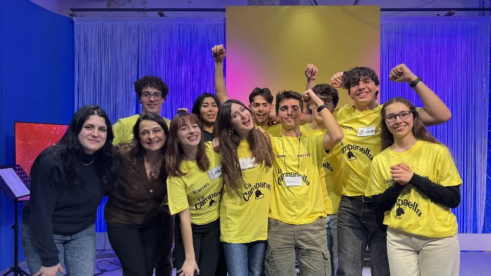 La squadra del Liceo “Einstein”