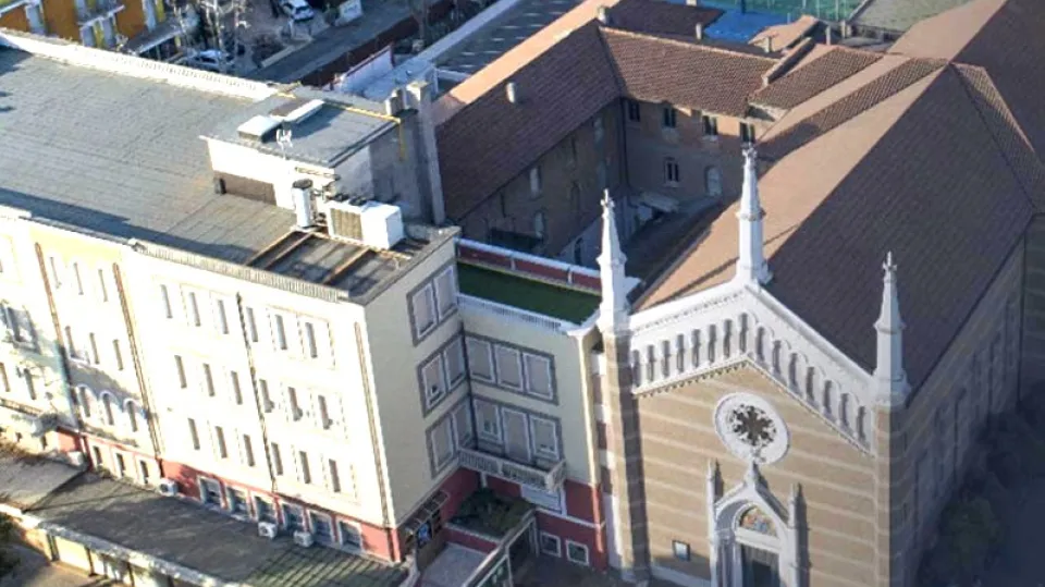 la chiesa dei Salesiani