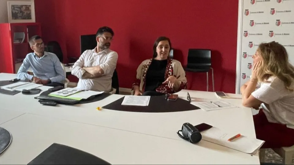 la conferenza stampa