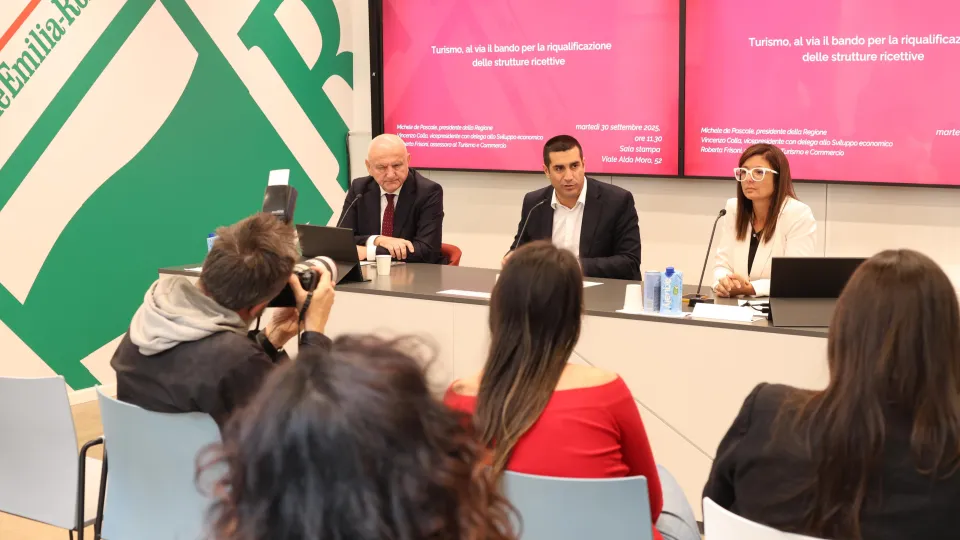 la conferenza stampa