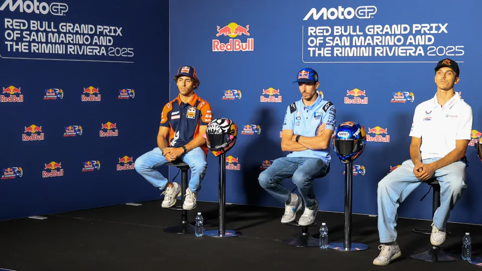 La conferenza stampa dei piloti (Foto @Marzio Bondi)