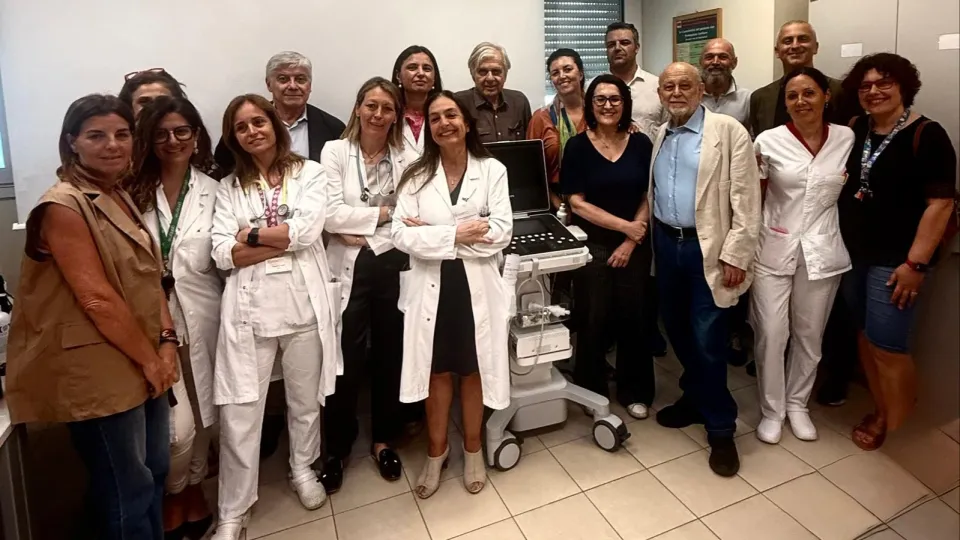 la consegna del macchinario