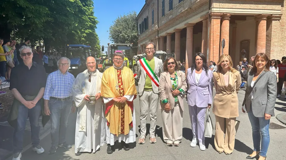 la festa del 1 Maggio a Coriano
