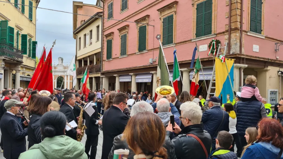 La festa del 25 aprile a Santarcangelo