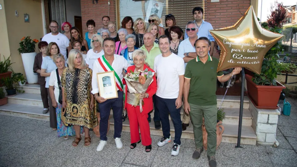 la festa per Anna Maria Sensoli