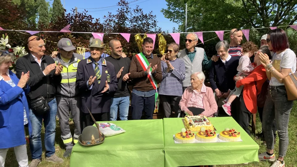 la festa per Virginia