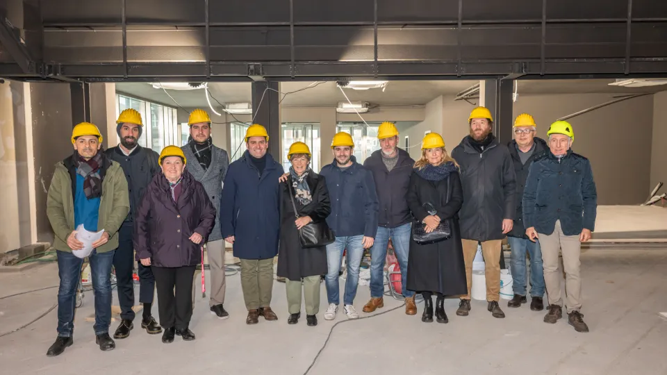 la Giunta sul cantiere